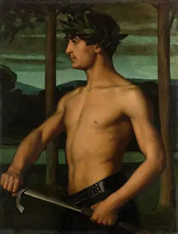 Topless Prints: The Victor, 1898. Creator: Ottilie Wilhelmine Roederstein