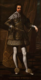 Victor Amadeus I (1587-1637), Duke of Savoy. Artist: Anonymous