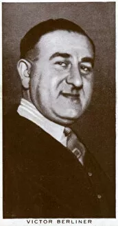 Boxing Arena Collection: Victor Berliner, boxing promoter and manager, 1938