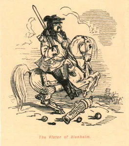 The Comic History Of England Gallery: The Victor of Blenheim, 1897. Creator: John Leech