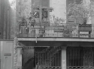 Balcony Rail Prints: Victor David House (Le Petit Salon)