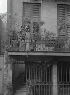 Balcony Rail Prints: Victor David House (Le Petit Salon)