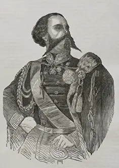 Victor Emmanuel II, (1820-1878), Last King of the Kingdom of Sardinia (1849-1861) and the... 1871. Creator: Unknown
