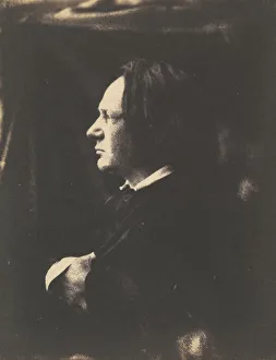 Victor Hugo, 1852. Creators: Charles Hugo, Auguste Vacquerie