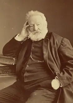 Playwright Prints: Victor Hugo, 1872-1885. Creator: Nadar