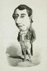 Uylenspiegel Prints: Victor Prilleux, 1856. Creator: Félicien Rops