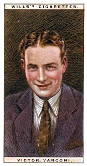 Images Dated 9th August 2007: Victor Varconi (1891-1976), Hungarian actor, 1928.Artist: WD & HO Wills