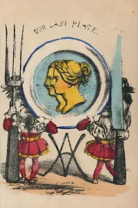 Alfred Crowquill Gallery: Victoria, 1856. Artist: Alfred Crowquill