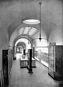 Victoria Albert Museum Prints: The Victoria and Albert Museum: the Long Gallery on the first floor