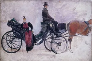 Jean Beraud Prints: The Victoria, c1880. Creator: Jean Beraud
