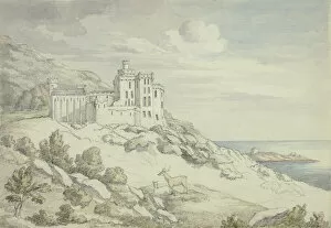 Mansion Collection: Victoria Castle, 1843. Creator: Elizabeth Murray