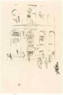 And Xa9 Gallery: Victoria Club, 1879 / 1887. Creator: James Abbott McNeill Whistler