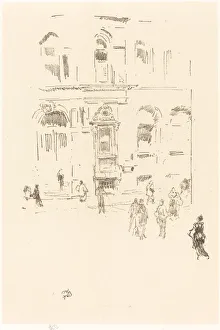 And Xa9 Prints: Victoria Club, 1879 / 1887. Creator: James Abbott McNeill Whistler