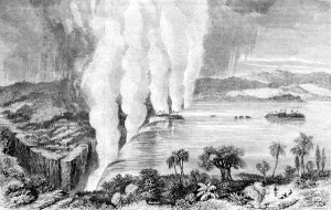 Livingstone Prints: Victoria Falls, Africa, 1857