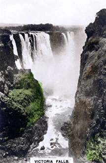 Victoria Falls, Africa, c1920s.Artist: Cavenders Ltd