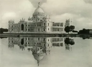 British Government In India Gallery: Victoria Memorial Hall, from the North-West, 1925. Creator: Unknown