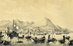 Images Dated 29th September 2007: Victoria Town, Hong Kong Island, 1847
