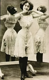 Corset Gallery: Victorian corset, End 1890s. Artist: Anonymous