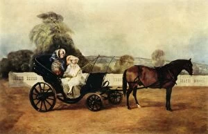 Dame Emilie Rose Macaulay Gallery: A Victorian Grandmother Driving in a Pony Carriage... early-mid 19th century, (1942)