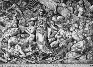 Frans The Elder Prints: Victory, 1552. Creator: Frans Floris