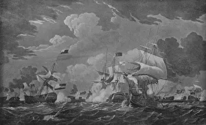 Duncan Prints: Victory of Admiral Duncan, c1798. Artist: Thomas Whitcombe