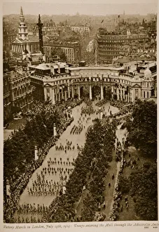 Armistice Prints: Victory March in London, July 19th, 1919