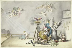 Geesie Ter Burch Prints: The Victory of Painting over Death, 1660. Creator: Gesina ter Borch