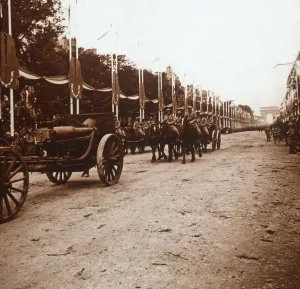 Victory parade, Paris, France, c1918-c1919