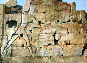 Smiting Prints: The Victory of Rameses II, Karnak, Egypt, 20th Century