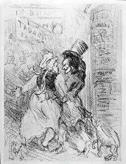 Ashcan School Gallery: Vie Boheme, La, 1905. Creator: Robert Henri