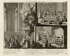 Vie tres croyable des Moines, c. 1789