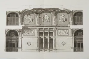 Lange Prints: The Vienna Imperial Opera, 1885. Creator: Lange; Paul (1850-1890)