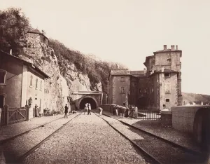 Baldus Prints: Vienne, Souterrain, ca. 1861. Creator: Edouard Baldus