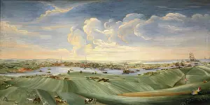 1750s Prints: View of Aberdeen, 1756. Creator: William Mosman