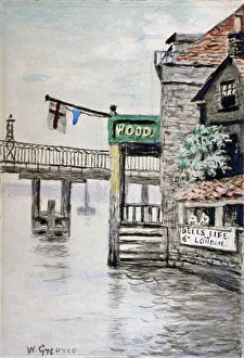 View of the Adam and Eve Inn, Chelsea, London, c1900