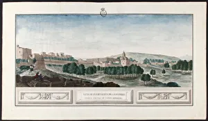 Andalusia Collection: View of the Alhambra in Granada. Artist: Hermosilla, Jose de (1715-1776)