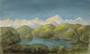 Mountain Top Prints: View of the Alps, c.1888-c.1901. Creator: Anna Catharina Maria van Eeghen