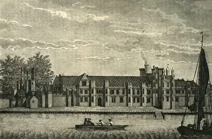 A View of the Ancient Royal Palace Called Placentia, (c1878). Creator: Unknown