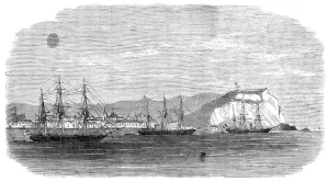 Peru South America Prints: View of Arica, Peru, 1865. Creator: Unknown