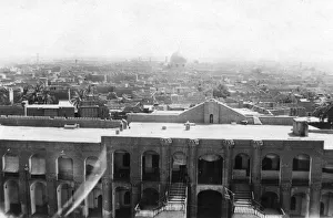 View of Baghdad from a block tower, 31st British general hospital, Mesopotamia, WWI, 1918
