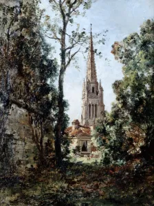 View from Barou Park in the Morning, 1889. Artist: Emmanuel Lansyer