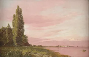 Kiln Prints: View of the Bay near the Copenhagen Limekiln Looking North, 1837. Creator: Christen Købke