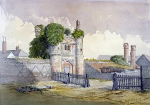 Nightingale Prints: View of Beckingham Hall near Withham, Essex, 1869. Artist: R Nightingale