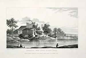 View of Beresford White House, Hackney Marsh, Hackney, London, 1830