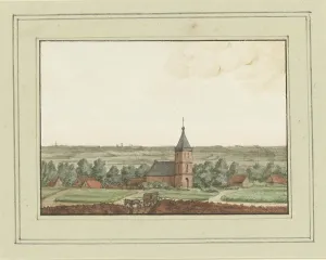 Spilman Henricus Prints: View of Blaricum, 1725-1800. Creator: Anon