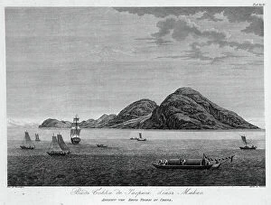 Engraved Collection: View of Boca De Tigres Near Macao, 1813. Creator: Koz'ma Vasil'evich Chesky