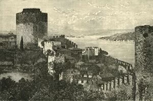 View of the Bosphorus: The Castle of Europe, 1890. Creator: Unknown