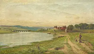Aberdeen Prints: View of the Bridge O Dee, 1879