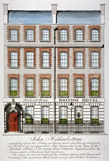 View of the British Hotel, Jermyn Street, London, c1820