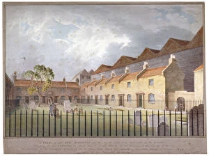 Almshouse Gallery: View of buildings in Park Street, Southwark, London, 1808. Artist: George Smith
